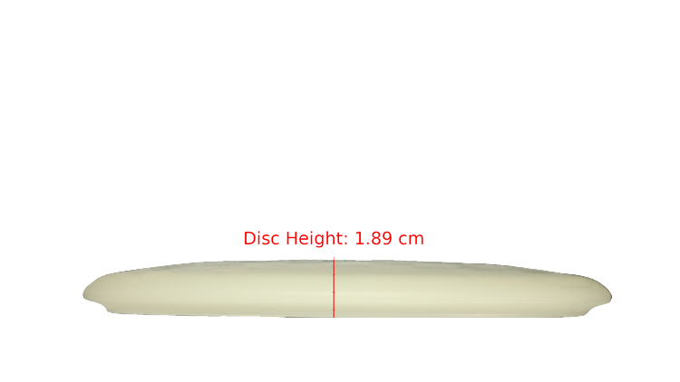 Dino Discs Egg Shell Glow Stegosaurus Midrange Profile View