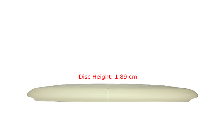 Dino Discs Egg Shell Glow Stegosaurus Midrange Profile View
