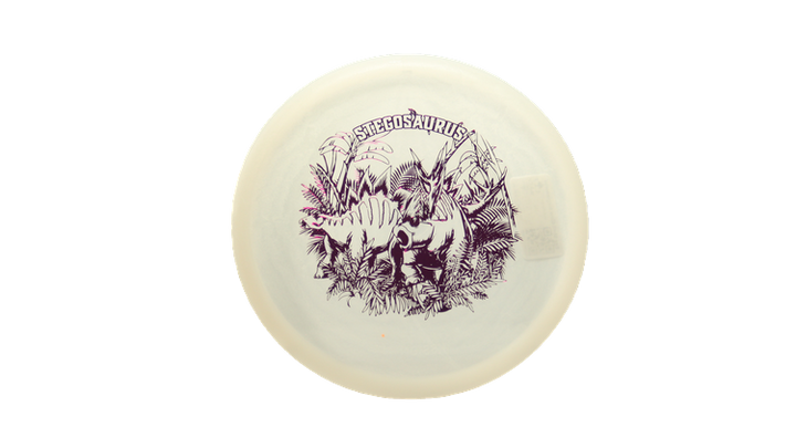 Dino Discs Egg Shell Glow Stegosaurus Midrange Front View