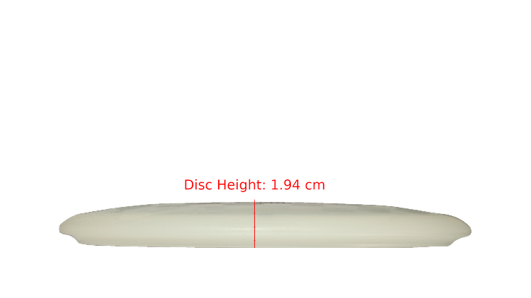 Dino Discs Egg Shell Glow Stegosaurus Midrange Profile View