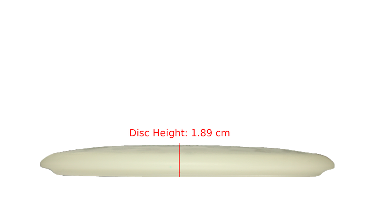 Dino Discs Egg Shell Glow Stegosaurus Midrange Profile View