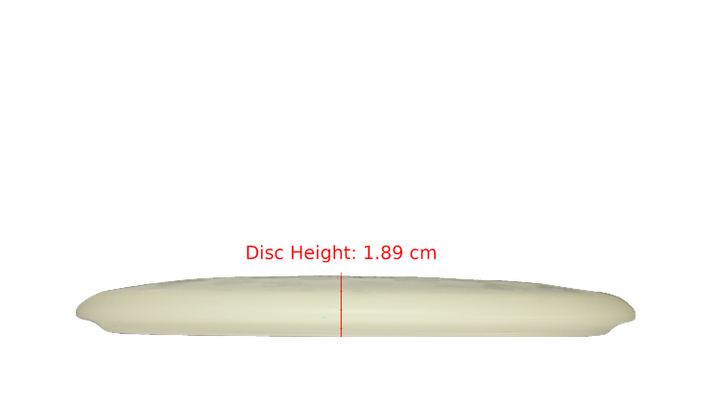 Dino Discs Egg Shell Glow Stegosaurus Midrange Profile View
