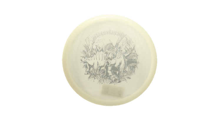Dino Discs Egg Shell Glow Stegosaurus Midrange Front View