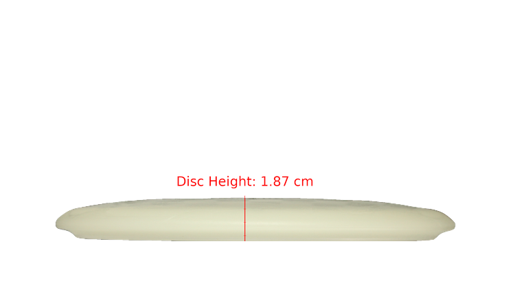Dino Discs Egg Shell Glow Stegosaurus Midrange Profile View