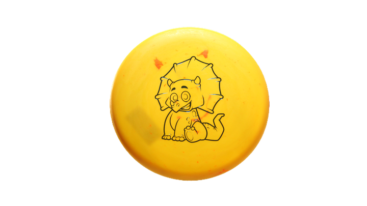 Dino Discs Egg Shell Triceratops Putter Front View