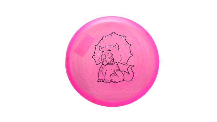 Dino Discs Egg Shell Triceratops Putter Front View