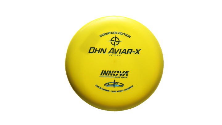 Innova 2025 Ohn Scoggins Signature Edition JK Pro Aviar-X Putter Front View