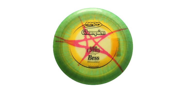 Innova I-Dye Champion Boss Distance Driver Front View