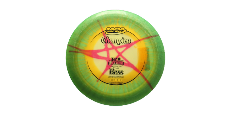Innova I-Dye Champion Boss Distance Driver Front View