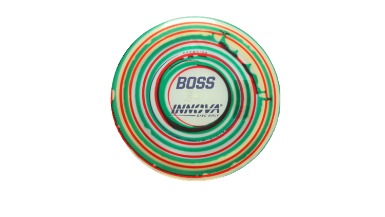 Innova I-Dye Champion Boss Distance Driver Front View
