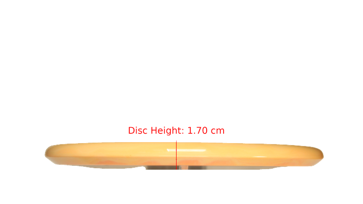 Discraft ESP Zone SS Putter Profile View