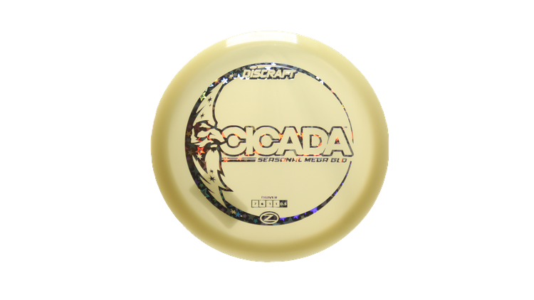 Discraft Mega Glo Z Cicada Fairway Driver Front View
