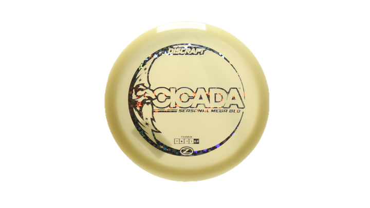 Discraft Mega Glo Z Cicada Fairway Driver Front View