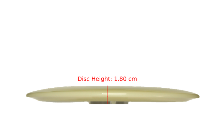 Discraft Mega Glo Z Cicada Fairway Driver Profile View