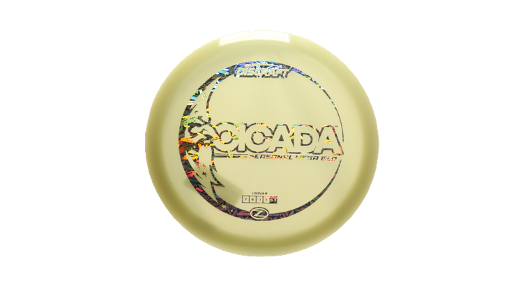 Discraft Mega Glo Z Cicada Fairway Driver Front View