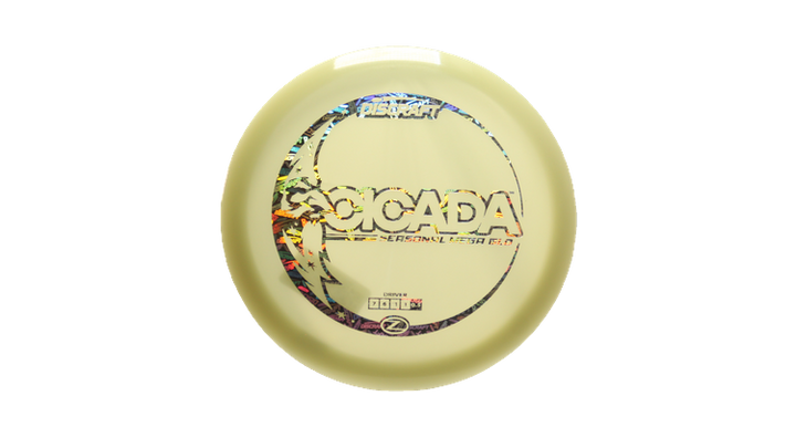 Discraft Mega Glo Z Cicada Fairway Driver Front View