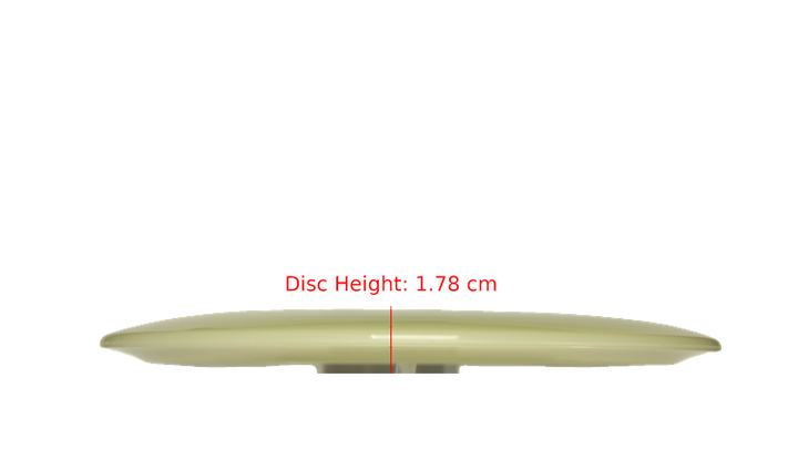 Discraft Mega Glo Z Cicada Fairway Driver Profile View