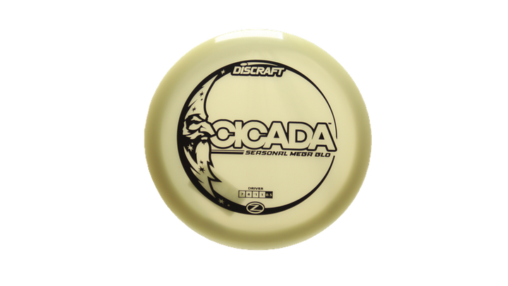 Discraft Mega Glo Z Cicada Fairway Driver Front View