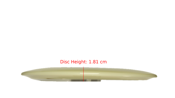 Discraft Mega Glo Z Cicada Fairway Driver Profile View