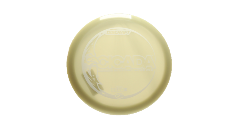 Discraft Mega Glo Z Cicada Fairway Driver Front View