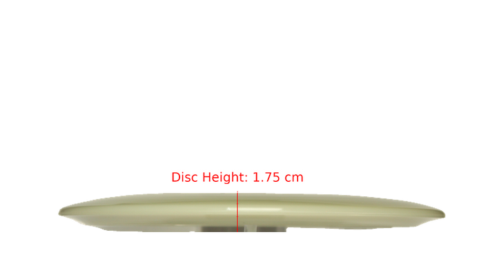 Discraft Mega Glo Z Cicada Fairway Driver Profile View