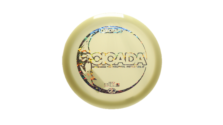Discraft Mega Glo Z Cicada Fairway Driver Front View