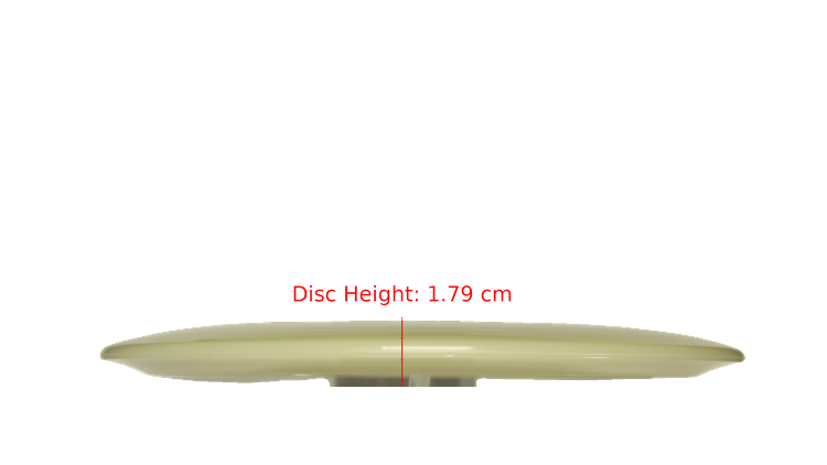 Discraft Mega Glo Z Cicada Fairway Driver Profile View