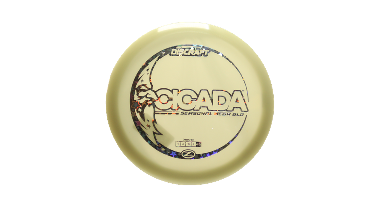 Discraft Mega Glo Z Cicada Fairway Driver Front View