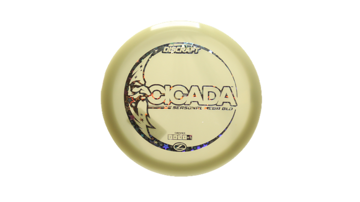 Discraft Mega Glo Z Cicada Fairway Driver Front View