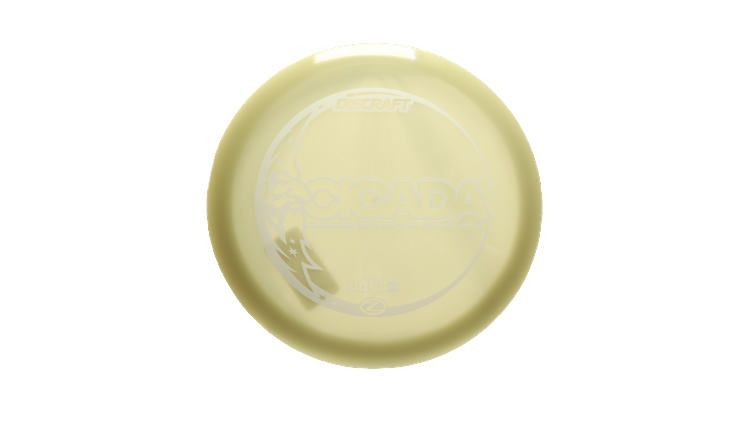 Discraft Mega Glo Z Cicada Fairway Driver Front View