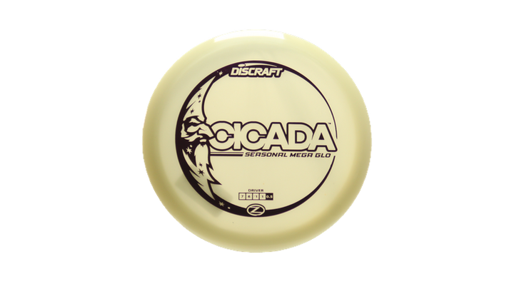 Discraft Mega Glo Z Cicada Fairway Driver Front View