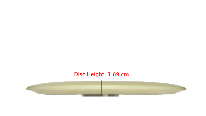 Discraft Mega Glo Z Cicada Fairway Driver Profile View