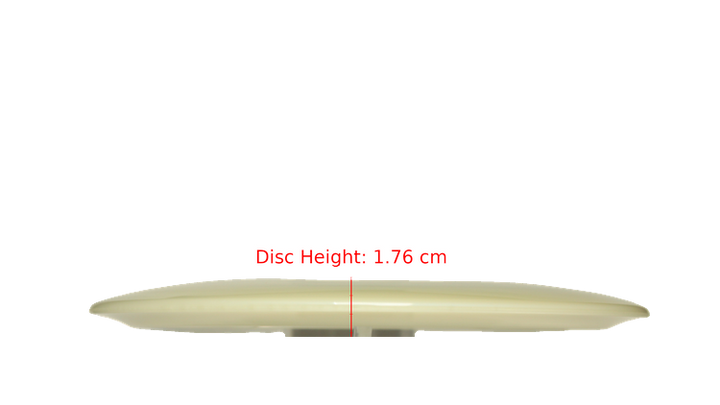 Discraft Mega Glo Z Cicada Fairway Driver Profile View