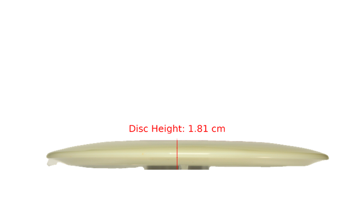 Discraft Mega Glo Z Cicada Fairway Driver Profile View