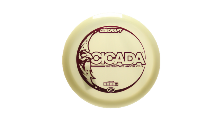 Discraft Mega Glo Z Cicada Fairway Driver Front View