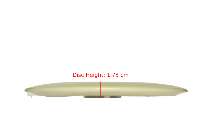 Discraft Mega Glo Z Cicada Fairway Driver Profile View