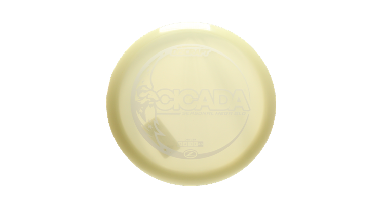 Discraft Mega Glo Z Cicada Fairway Driver Front View