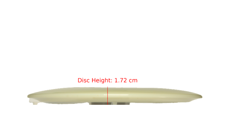 Discraft Mega Glo Z Cicada Fairway Driver Profile View