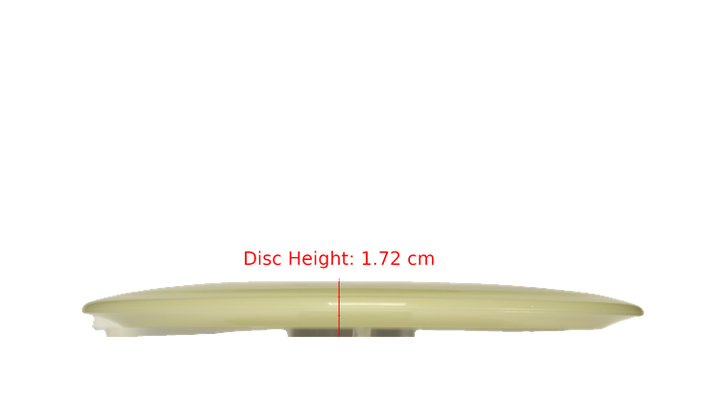 Discraft Mega Glo Z Cicada Fairway Driver Profile View