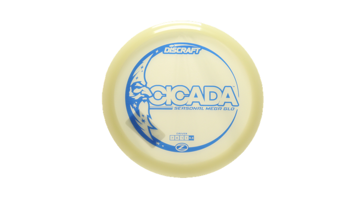 Discraft Mega Glo Z Cicada Fairway Driver Front View