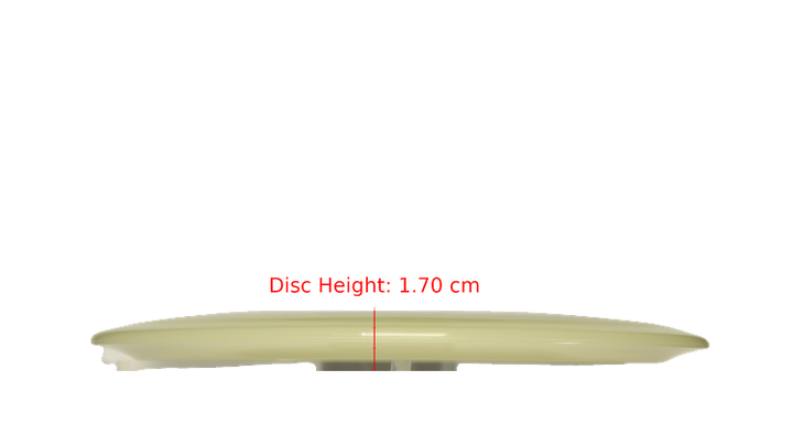 Discraft Mega Glo Z Cicada Fairway Driver Profile View