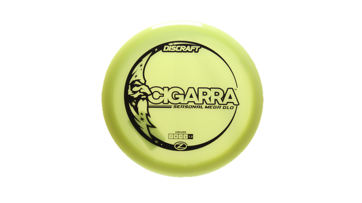 Discraft Mega Glo Z Cigarra Fairway Driver Front View