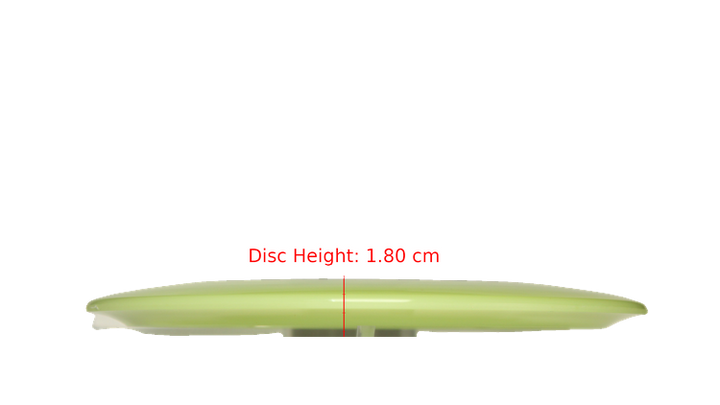 Discraft Mega Glo Z Cigarra Fairway Driver Profile View