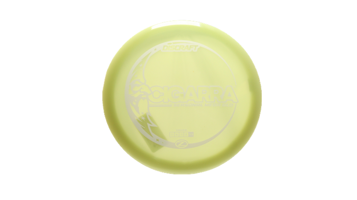 Discraft Mega Glo Z Cigarra Fairway Driver Front View