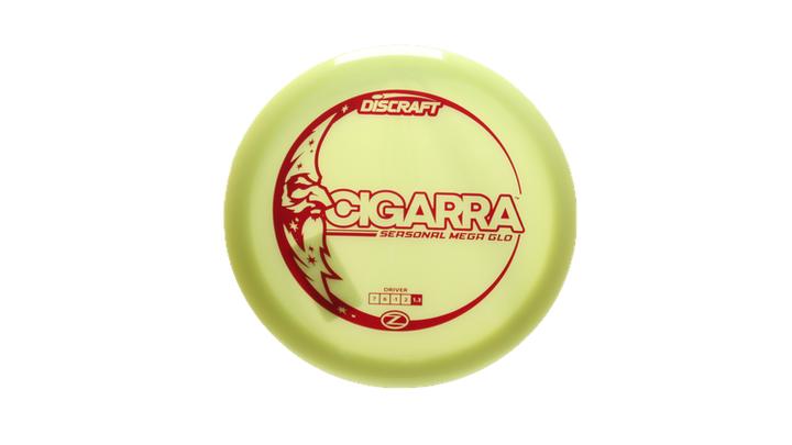 Discraft Mega Glo Z Cigarra Fairway Driver Front View