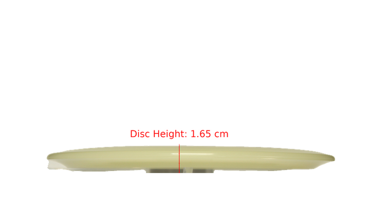 Discraft Mega Glo Z Cigarra Fairway Driver Profile View