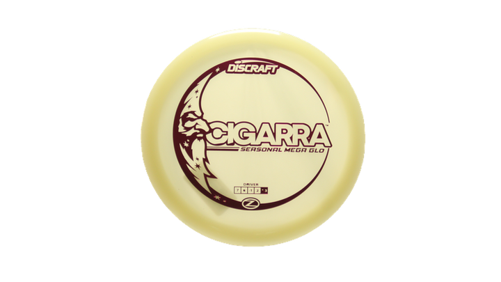 Discraft Mega Glo Z Cigarra Fairway Driver Front View