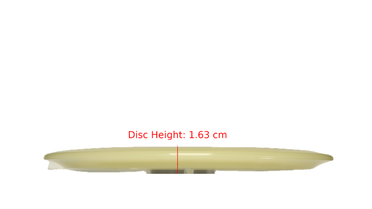 Discraft Mega Glo Z Cigarra Fairway Driver Profile View