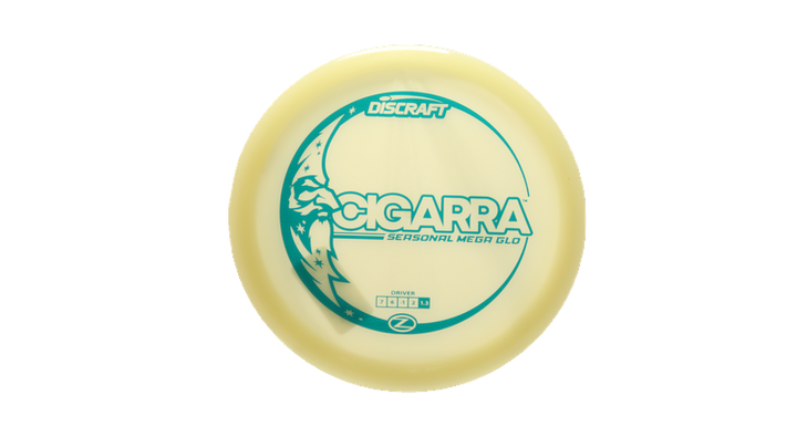 Discraft Mega Glo Z Cigarra Fairway Driver Front View