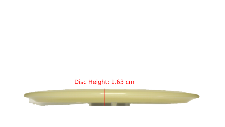 Discraft Mega Glo Z Cigarra Fairway Driver Profile View